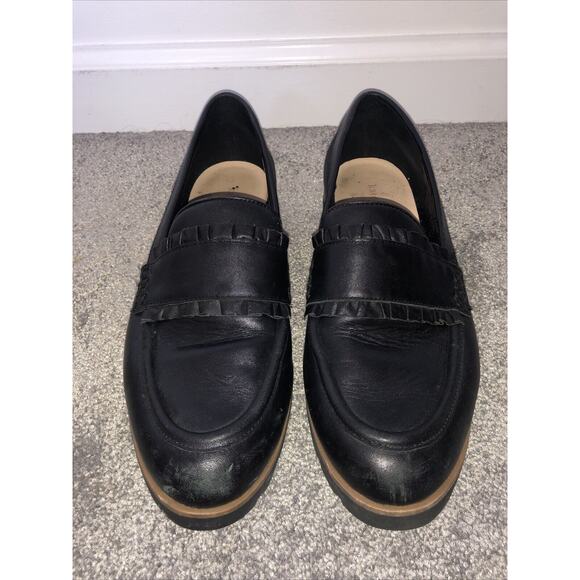 Kate Spade Kady Leather Loafers Size 8.5 - Picture 2 of 7